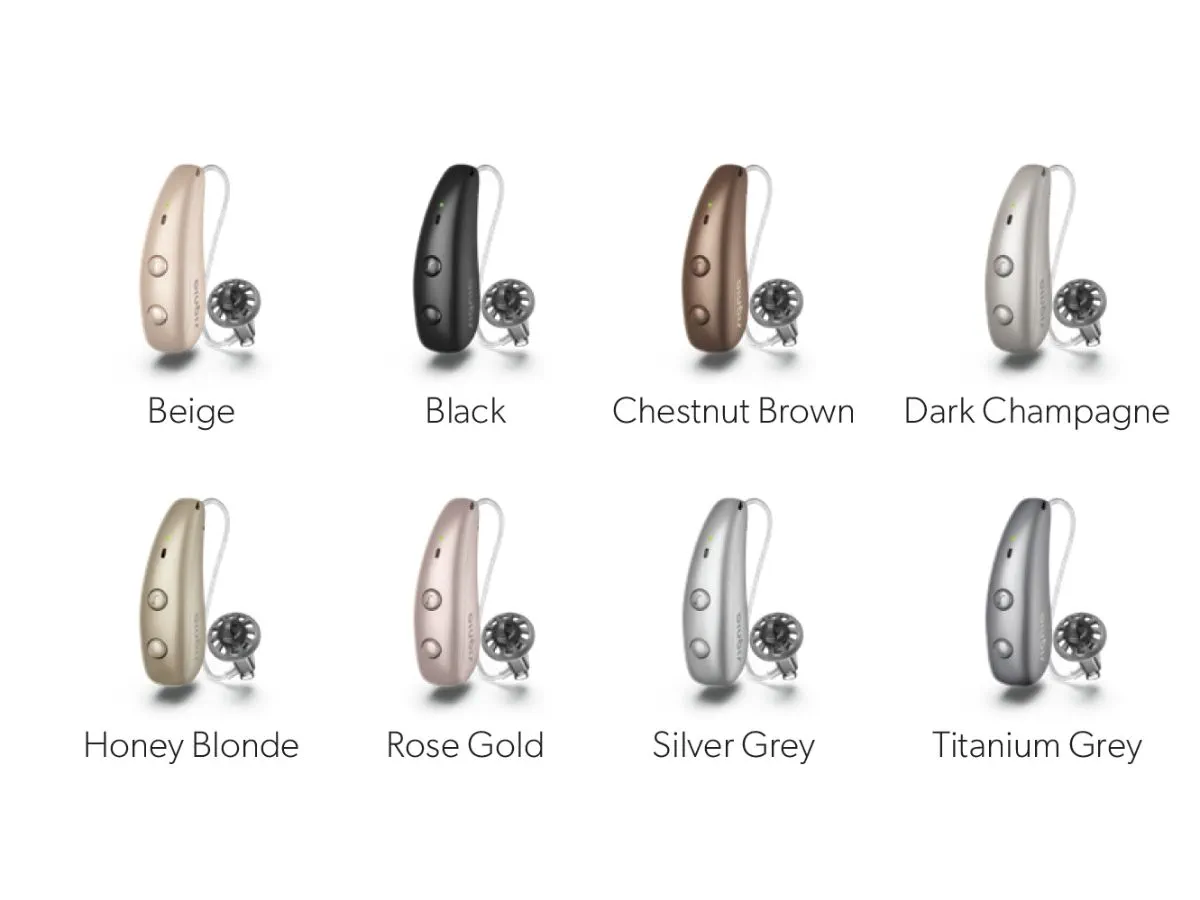 Signia MaX Device Colours