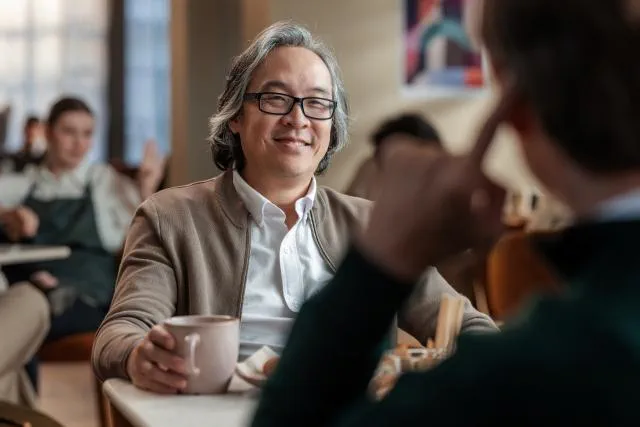 Widex Allure AI Hearing Aid RIC Cafe Happy Friend