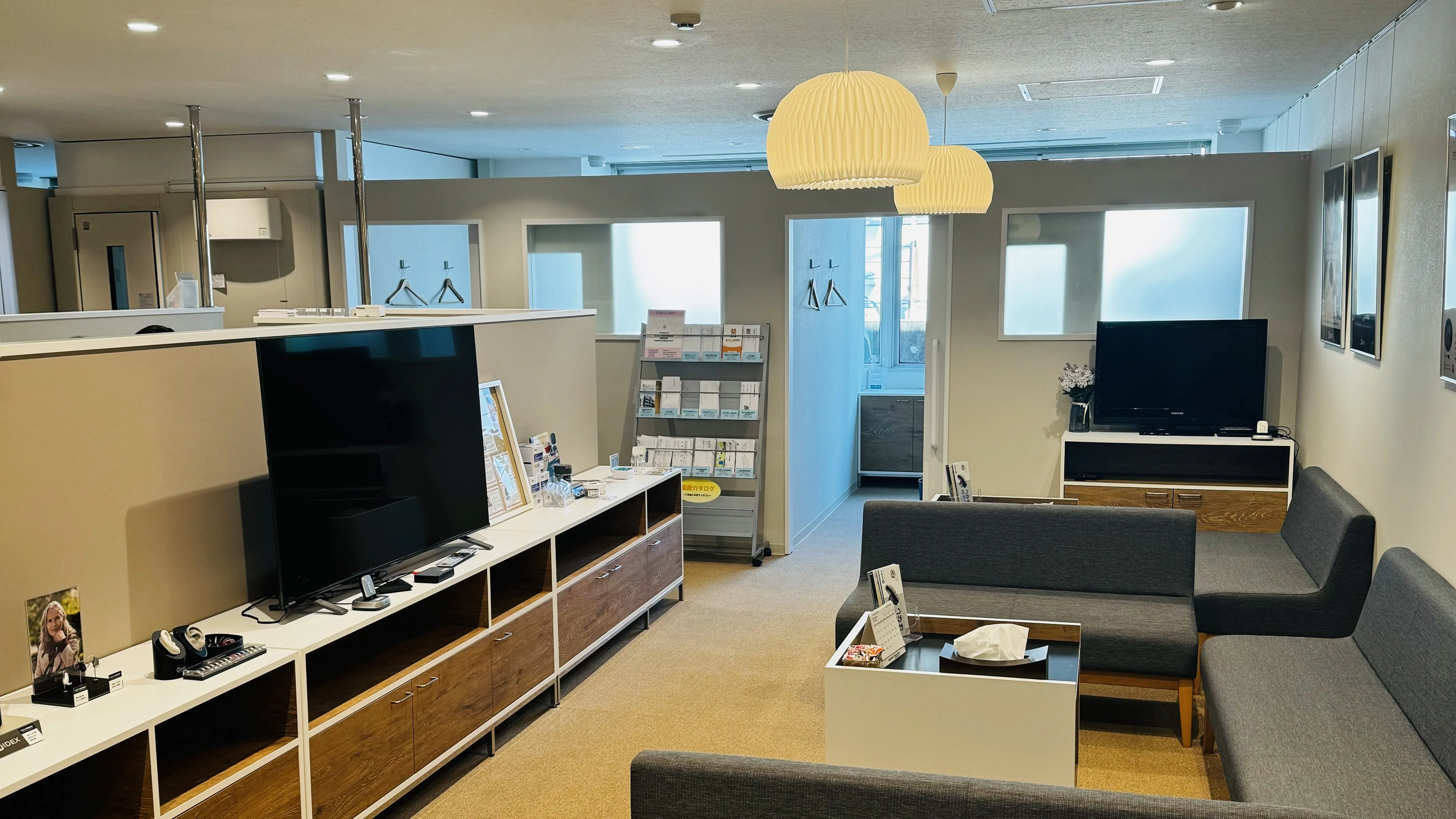 補聴器専門店ブルーム池袋店内の写真