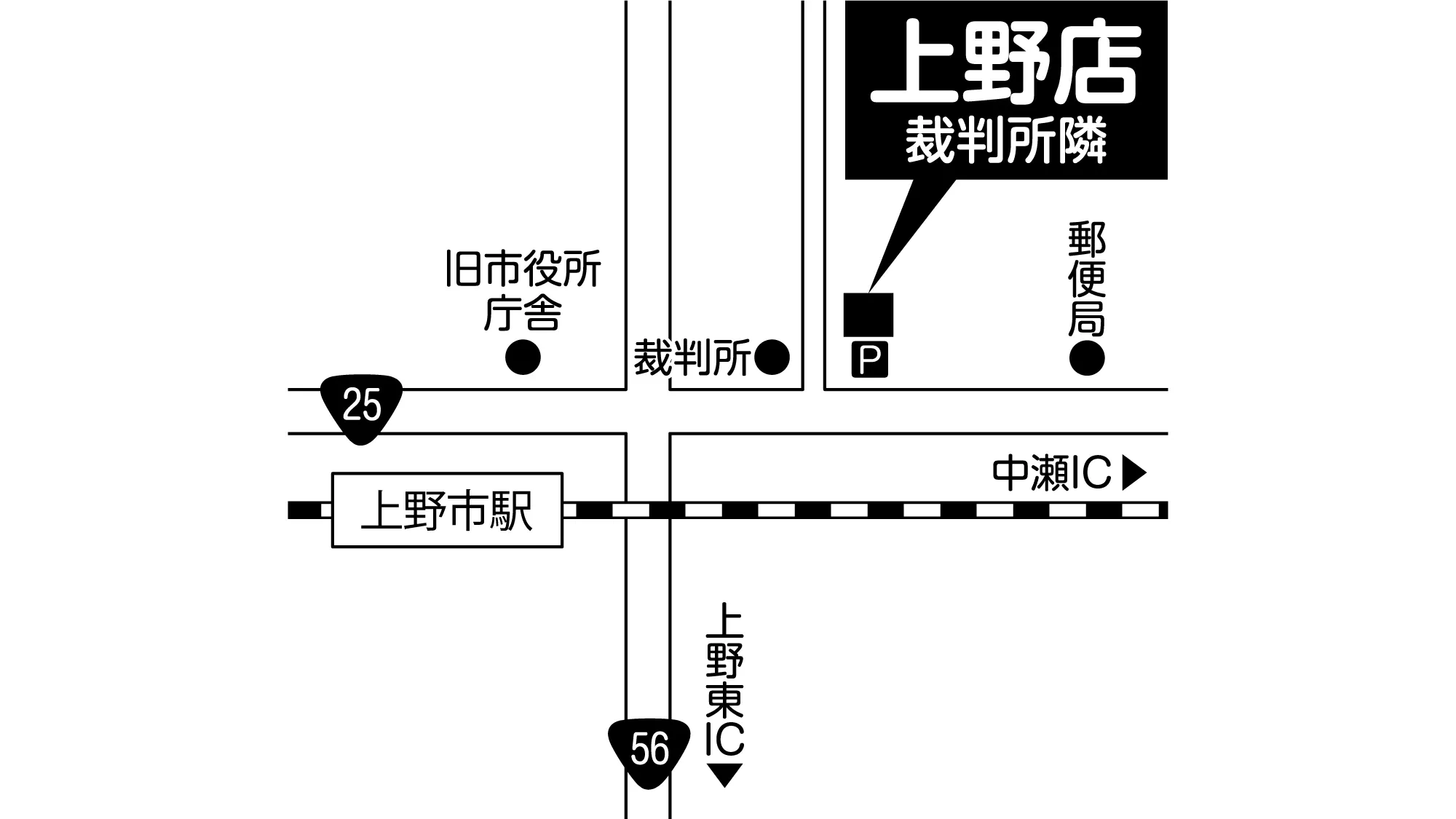 補聴器専門店ブルーム上野店の地図