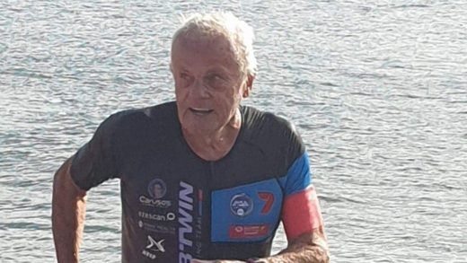 Alf Laking the triathlete superstar. 