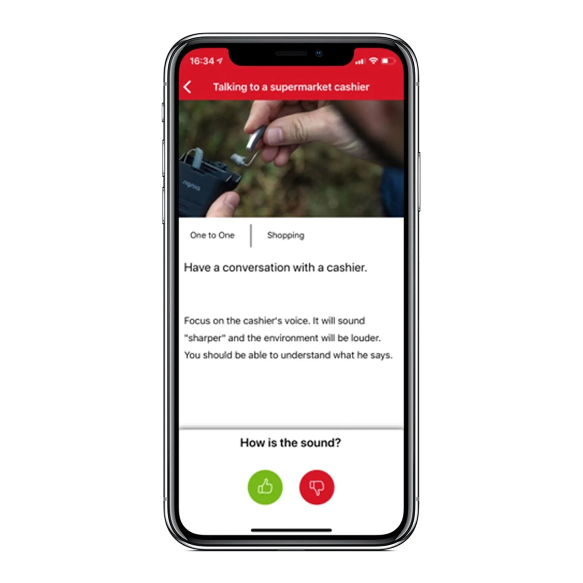 Signia App Hörstunden Telecare