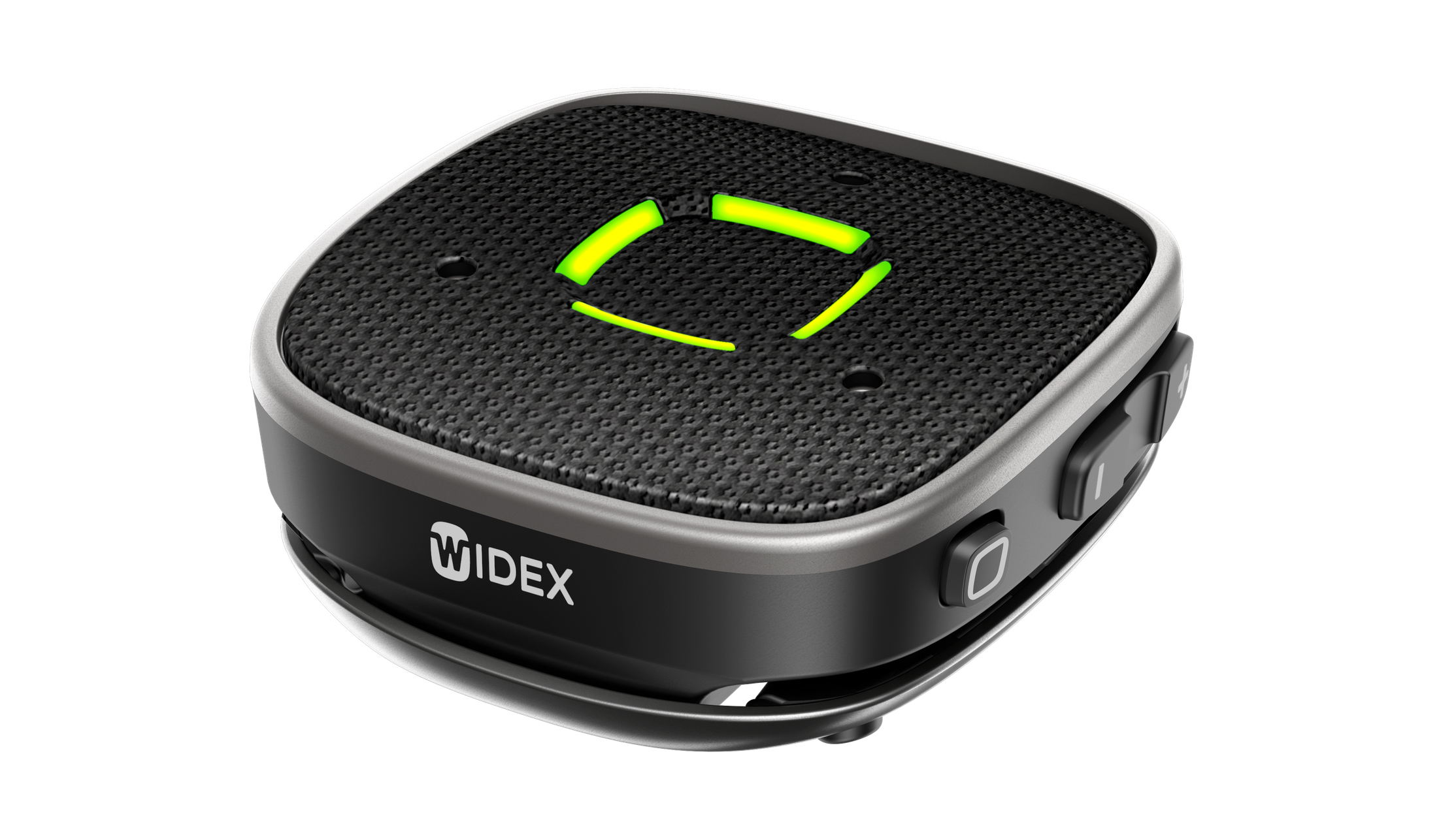 Widex Sound Assist Geräte für verbessertes Hören, Ton-Streaming und Fernmikrofon-Funktionalität für Hörhilfen.