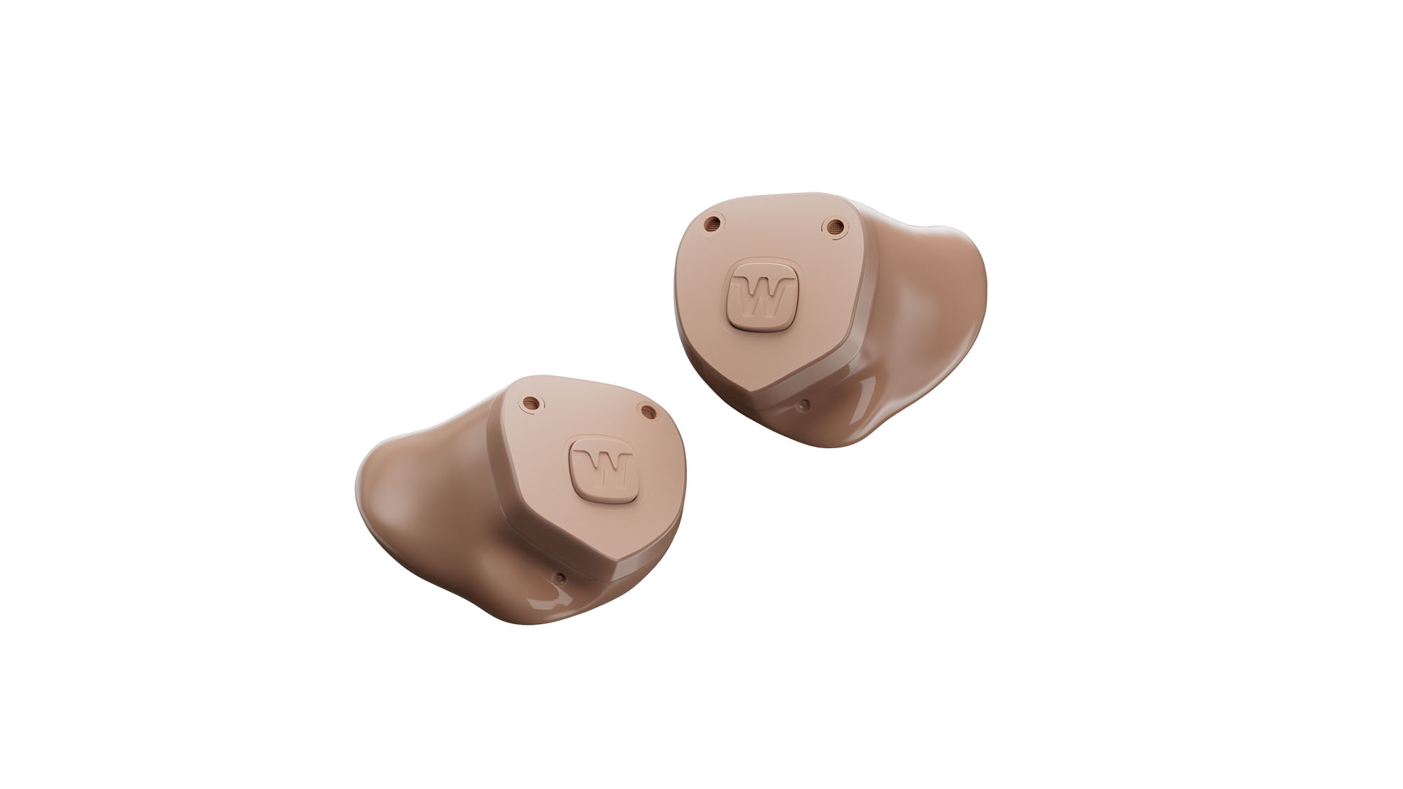 Widex Allure ITE R D hearing aids in colour beige - nearly invisible in-the-ear