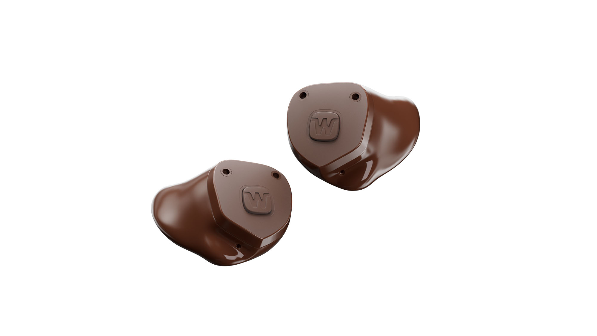 Widex Allure ITE R D hearing aids in colour dark brown - nearly invisible in-the-ear