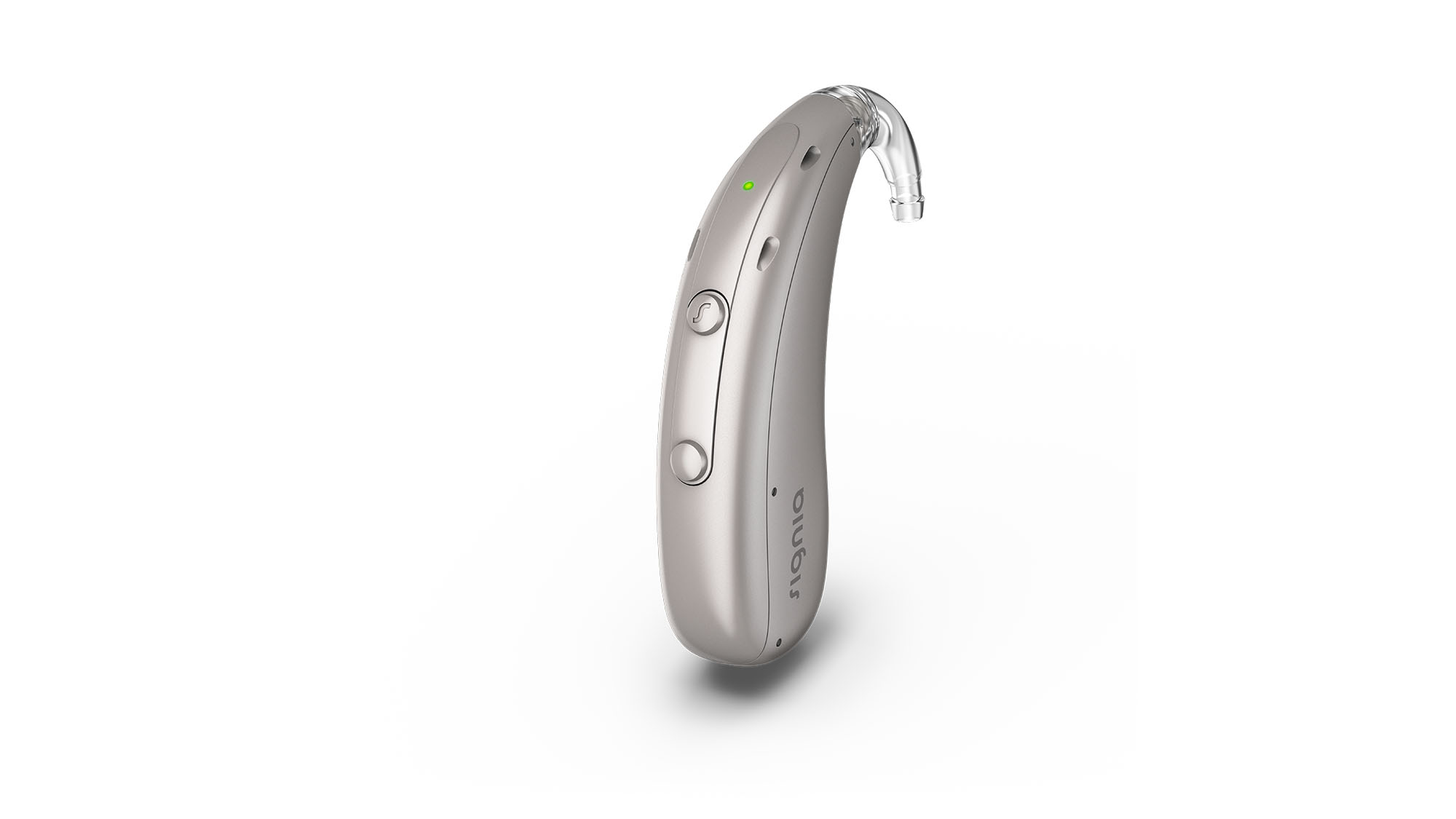 Signia Motion Charge&Go IX model SP champagne colour hearing aid 