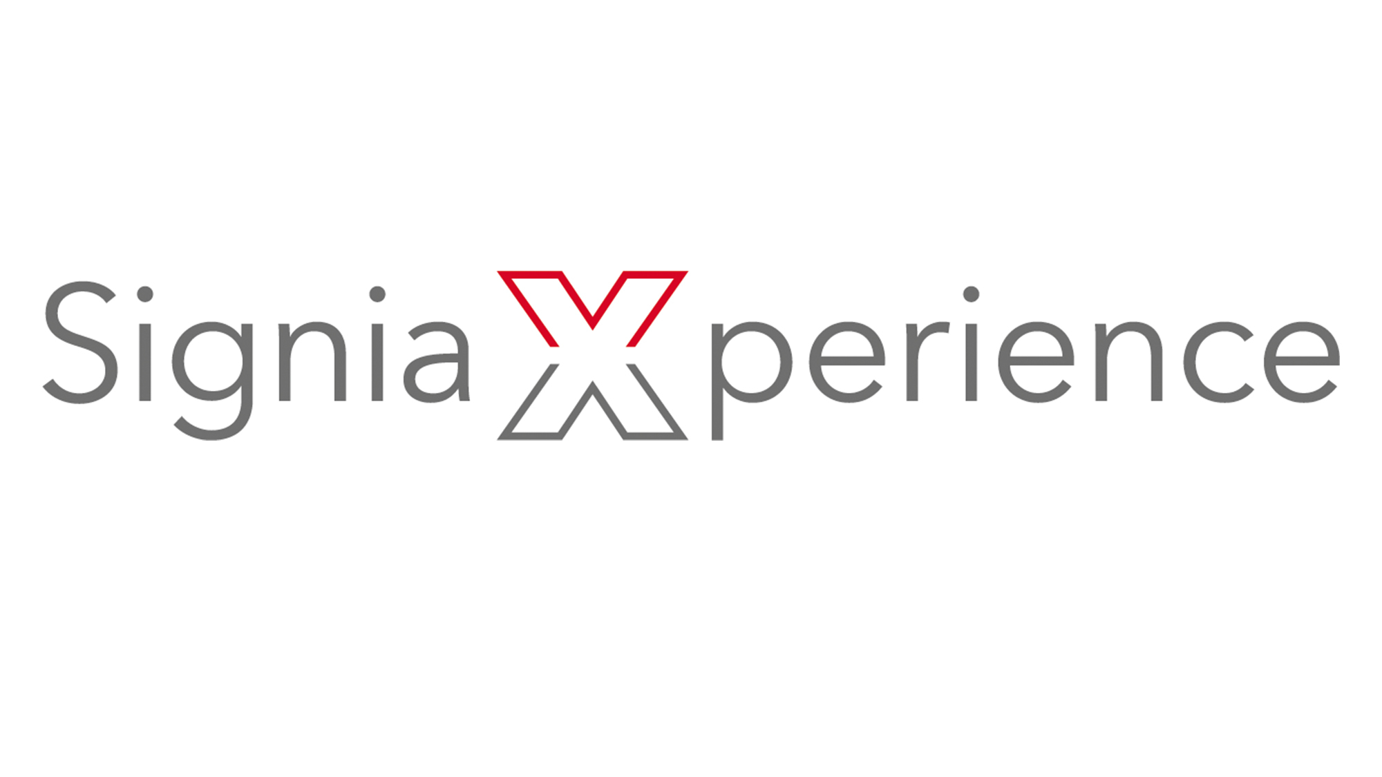 補聴器向けSignia Xperienceロゴ