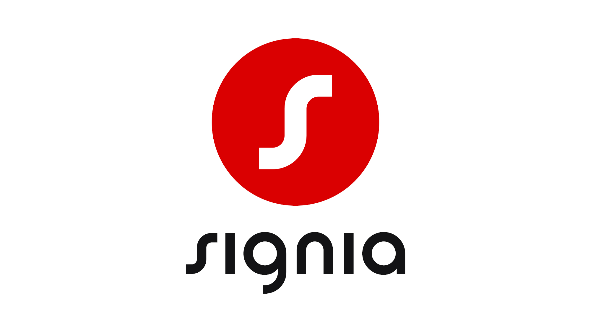 Signia 補聴器の Signia ロゴ