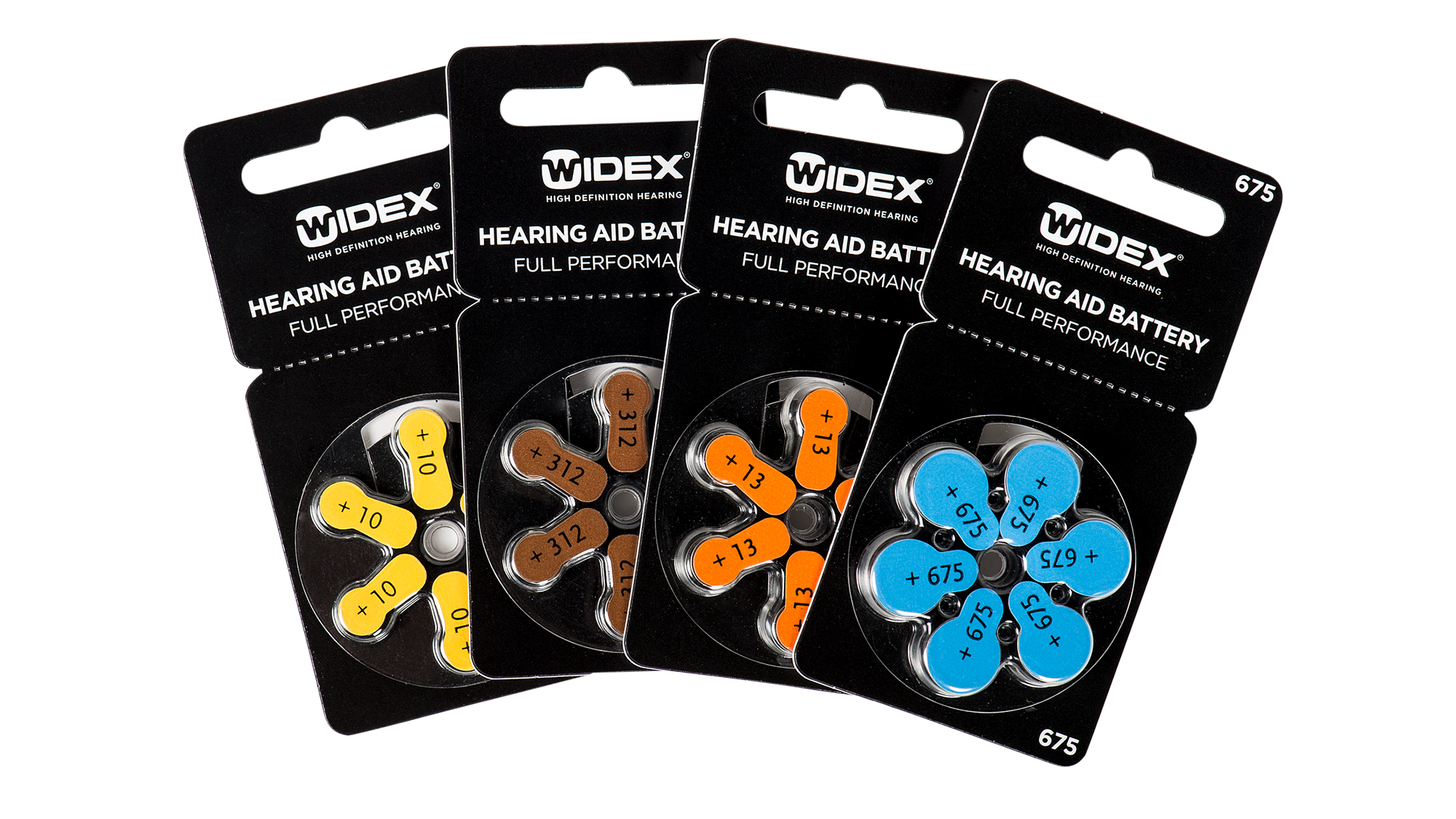 Widex hearing aid batteries all sizes