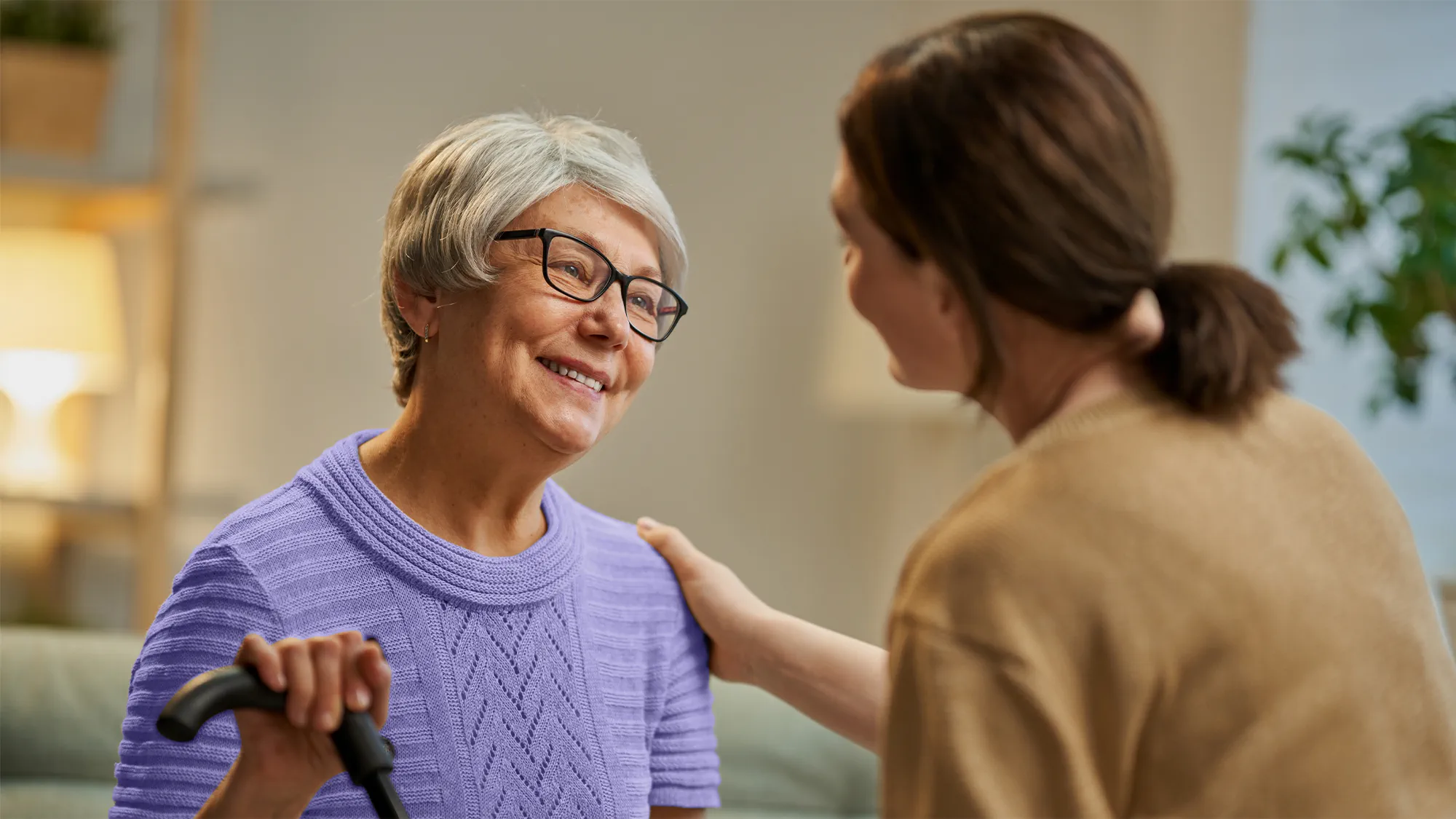 Through the use of hearing aids special moments between mother and daughter are created