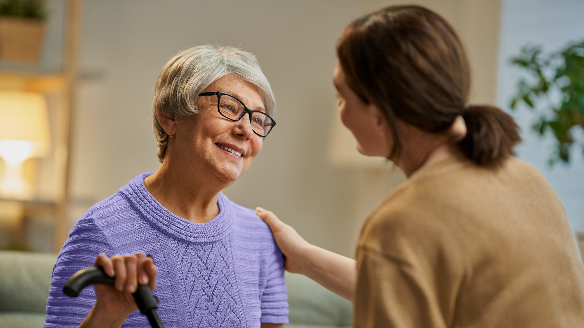 Through the use of hearing aids special moments between mother and daughter are created