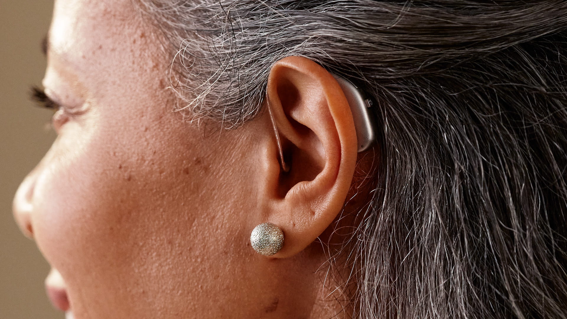 Widex Allure on ear