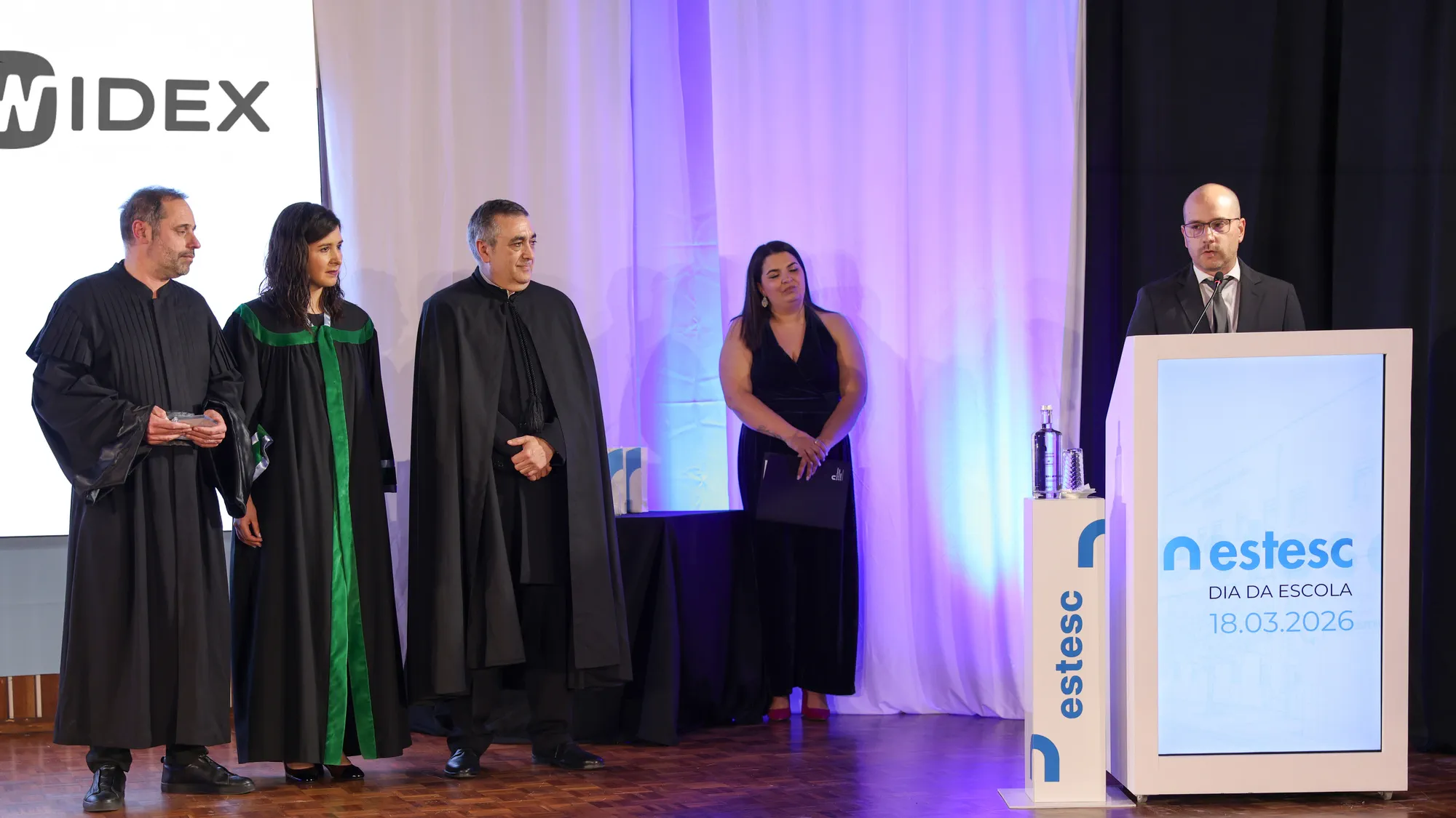 Cerimónia da entrega de distinção de embaixador ESTeSC