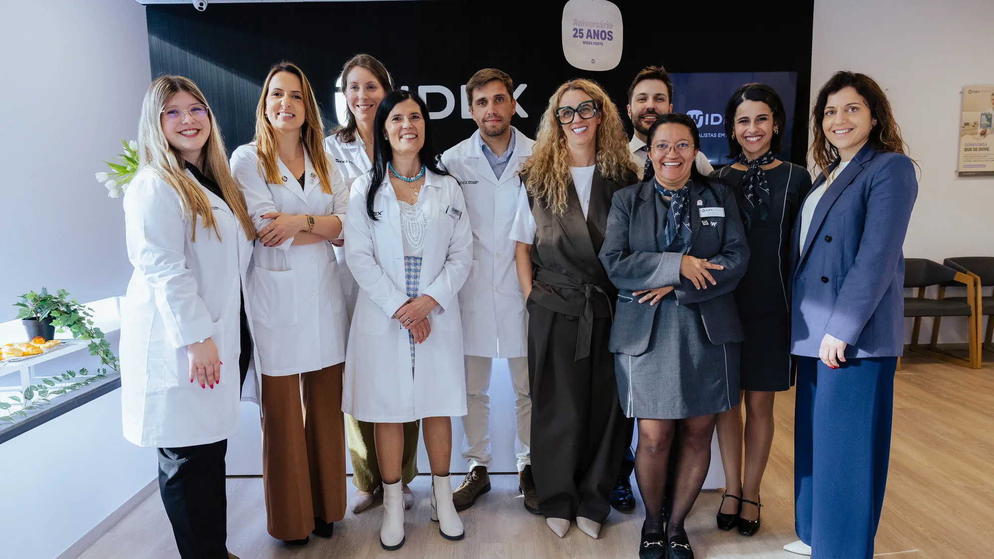 Equipa do Centro Auditivo Widex Porto