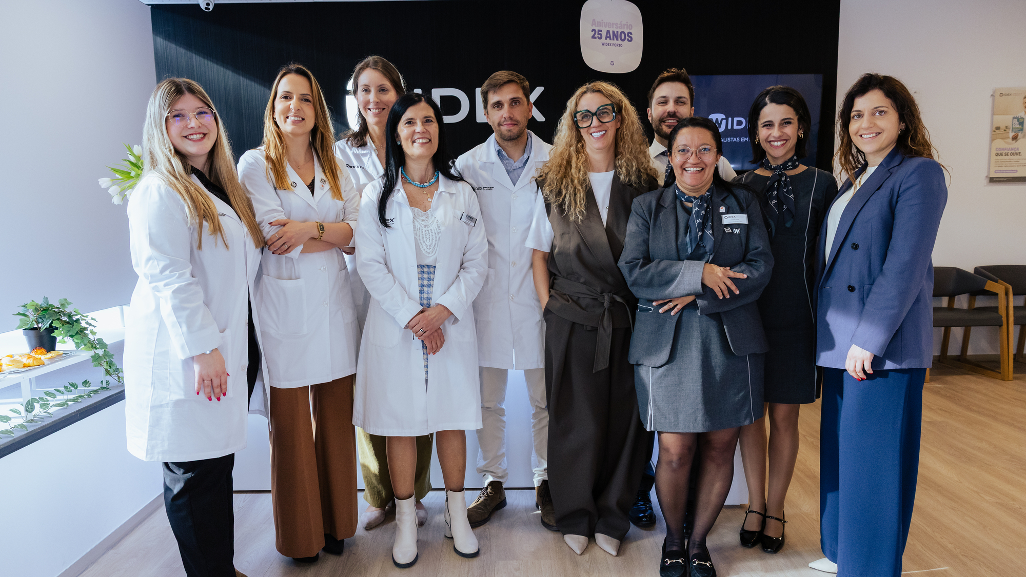 Equipa do Centro Auditivo Widex Porto
